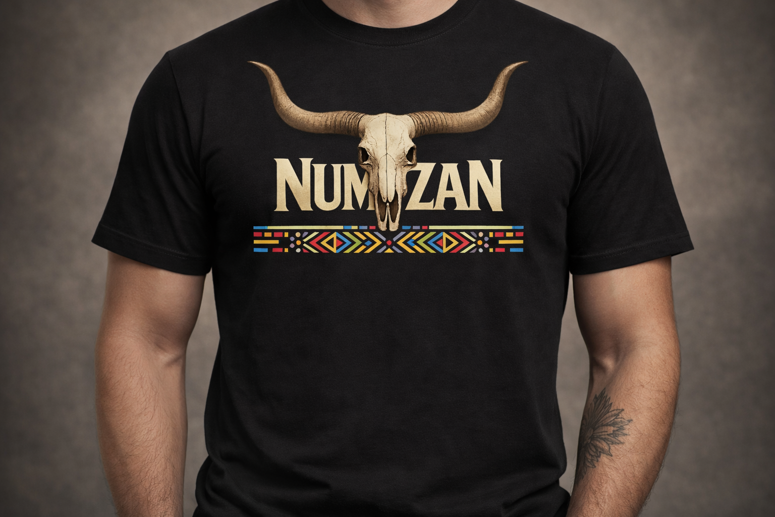 Numzan Casual T-Shirt | Traditional Strip